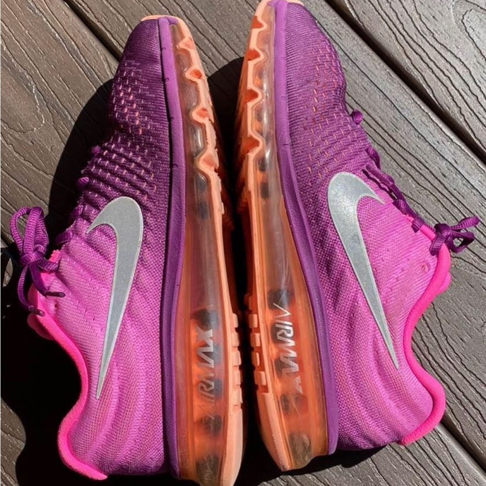 Nike air max 2017 pink/purple/orange s 10 sneaker